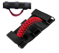 Car Roll Bar Grab Handles Anti-Slip Roof Grip Straps with Flag Patterns