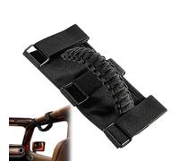 Car Roll Bar Grab Handles Roll Bar Straps Anti-Slip Grip with Flag Patterns