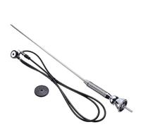 Car Roof Antenna Replacement | Metal Spring Soft Rod For FM AM Radio Signal, Extended for aerial For Fender, Quality Construction For Cars, Silver Finish