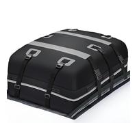 Car Roof Bag,for Suzuki Swift 2013-2022,Waterproof Soft Rooftop Luggage Storage Box with Anti-Slip Mat,Combination Lock & Straps,B-Black with gray