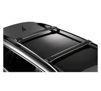 Car Roof Bars 2Pcs Roof bars For MINI For Countryman F60 2017 2018 2019 2020 2021 2022 Aluminum Alloy Side Bars Cross Rails Roof Rack Luggage Roof Rack Cross Bars(Black A)
