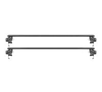 Car Roof Bars 2Pcs W/O Roof Rail Racks Aluminum Lockable Roof Rail Rack Cross Bar Crossbar for Everest 2022 2023 2024 2025 Roof Rack Cross Bars