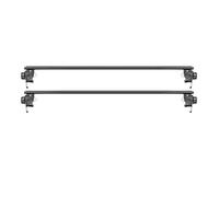 Car Roof Bars 2Pcs W/O Roof Rail Racks Aluminum Lockable Roof Rail Rack Cross Bar Crossbar For Mitsubishi For Triton L200 LC2T 2023-2025 Roof Bar Lockable