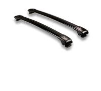 Car Roof Bars 2Piece For BMW For X5 For E70 2007 2008 2009 2010 2011 2012 2013 Crossbars For Cross Bars Roof Rail Rack Lockable Aluminum Alloy Roof Rack Cross(Black)
