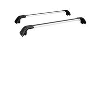 Car Roof Bars 2Piece For CRV For CR-V 2023 2024 Roof Rail Rack Crossbars For Cross Bars Lockable Aluminum Alloy Roof Rack Cross(BLACK SILVER)