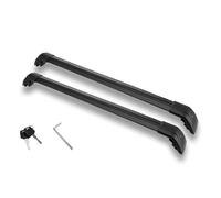 Car Roof Bars Cross 2PCS Fit For HRV For HR-V 2015-2021 Crossbars Cross Bars Roof Rail Rack Lockable Aluminum Alloy Roof Rack Brackets(Black)