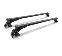 Car Roof Bars Cross 2Pcs W/O Roof Rail Racks Aluminum Lockable Roof Rail Rack Cross Bar Crossbar Fits For Prologue 2024 2025 Roof Rack Brackets