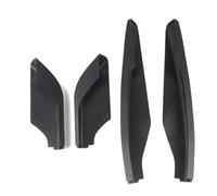 Car Roof Bars Cross For Kia For Carens UN For Rondo 2007~2012 Roof Rack Luggage Carrier Black Shell Cap Trim Cover Rails Side Bars Car(4pcs)