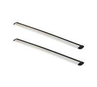 Car Roof Bars Cross Rack Car Roof Racks Load Rod Aluminum Universal Auto Top Wing Bar Materials Length 120cm 130cm 140cm Roof rack Shell End Cap(White 8cm-140cm)