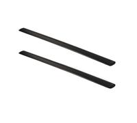 Car Roof Bars Cross Rack Car Roof Racks Load Rod Aluminum Universal Auto Top Wing Bar Materials Length 120cm 130cm 140cm Roof rack Shell End Cap(Black 8cm- 140cm)