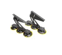 Car Roof Bars Cross Rack For A1 A2 A3 A5 A6 A7 A8 TT Sucker Type Roof Bar Bracket Hatchback Car Rear Window Glass Sucker Mounting Bracket Roof rack Shell End Cap(Last six brackets)