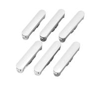 Car Roof Bars Cross Rack For Land For Rover For Discovery 5 LR5 Replacement 2PIECE Roof Racks Rail Cap End Decorative Cover Shell Car Roof Rack Cross Bar(2PIECE Silver Middle)