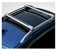 Car Roof Bars Cross Rack For MINI For Countryman F60 2017-2022 Aluminum Alloy Side Bars Cross Rails Roof Rack Luggage 2PIECE Roof Bars Roof rack Shell End Cap(C - Silver)