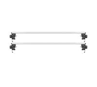 Car Roof Bars Cross W/O Roof Rail Rack Lockable Cross Bar Crossbar Fit For Toyota For Tacoma 2024+ Roof Rack Brackets