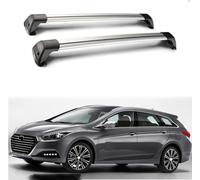 Car Roof Bars for Hyundai I40 5-dr Immobilien 2011-2020 Universal Auto Cross Bars 2 Pcs Aluminium Lockable Anti-Theft Rail Carrier Theft Luggage Transport for SUV, Sedan, Van