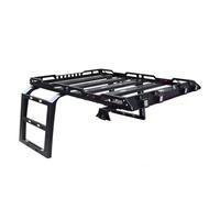 Car Roof Bars For Jeep For Wrangler Jk JL 2007-2023 2/4 Doors Aluminum Roof Rack With Step For Off-road Luggage Roof Rack Rail Cross Bars(C)