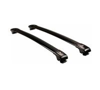 Car Roof Bars For Seat For Ateca 2016 2017 2018 2019 2020 2021-2023 2Piece Black Aluminum Lockable Roof Rail Rack For Coss Bars Crossbars Roof Rack Cross