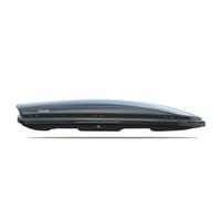 Car Roof Box 900L, Double-Side Opening, ABS Material, Universal Fit with U-Hook System, 900L Upgrade, 2 Silent Crossbars (Carbon fiber pattern - single box)