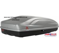 Car Roof Box G3 Absolute 400-330 Liters - Gray - Luggage Carrier Made In Italy