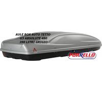Car Roof Box Portatutto G3 Absolute 480 Grey 390 Liters