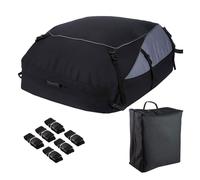 Car Roof Cargo Bag - Foldable Roof Box, Waterproof Travel Storage | Luggage Carrier Vehicles, Heavy Load Roof Bag for Holidays, Camping, Road Journeys, Weather Resistant Vehicle Storage Zipper Closure