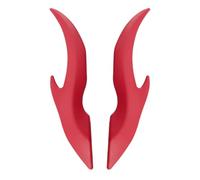 Car Roof Decoration - Devil Horn | Halloween Decor | 1 Pair Auto Modification Adhesive Horn Decorations | Aesthetic Dragon Horns for Car Decoration | Cars roofing Stickers for Commuting Driving Ro