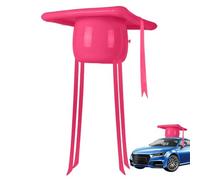 Car Roof Decoration, Waterproof Inflatable Graduation Hat with Long Bands, Car Roof Inflatable End Hat - for Motorhomes, Saloons, Pickups, Tractors, Trucks and