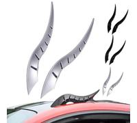 Car Roof Dragon Horn Modification, Universal Auto Roof Decoration, High-Strength All-Weather Waterproof 3D Bull Horns Stickers, for SUV, Sedans, Hatchback - Find Your Car In Parking Lot