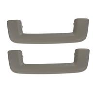 Car Roof Grab Handle for Land Rover Range Rover Discovery 3 4, Interior Grip Ceiling Pull ABS Plastic Armrest Handrail Safety Assist Hand Auto Parts,1 Pair Grey Front