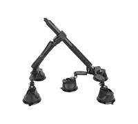 Car Roof Mount Suction Cup Bracket with 1.1m Poles for Action Cameras Includes Double Triple Cups for Third Person Perspective Filming Car Roof Mount