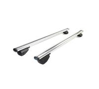 Car Roof Rack 1 Pair Car Luggage Rack Crossbars Universal Travel Rack SUV Off-road Vehicle Load Luggage Box Roof Rack Roof Racks(Silver)