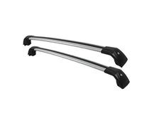 Car Roof Rack 2Pcs Roof Bars for VW ID4 2021 2022 2023 2024 Aluminum Alloy Side Bars Cross Rails Roof Rack Luggage Car Roof Bars(Silverblack)