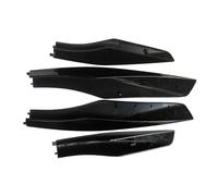 Car Roof Rack 4PCS Black Car Accessories Exterior Roof Rack Rail End Cover Shell Cap Replacement For Lexus RX350 RX400h RX330 2003-2009 Roof Rails