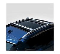 Car Roof Rack Aluminum Alloy Side Bars Cross Rails Roof Rack Luggage Roof Bars For Hyundai Ix35 For Tucson 2009-2020(Silver)