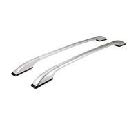 Car Roof Rack Bars 1.8Modification Perforated Roof On Both Sides Of The Car Luggage Rack Aluminum Alloy Decorative Only For CarDecoration(1.4M silvery)