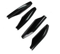 Car Roof Rack Cover, Roof Bars 4Pcs Black Roof Rack Bar Rail End Cover Shell Fit Use For Fj120 03-09 Durable Auto Parts