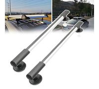 Car Roof Rack, Cross Bar, Magnetic Fixed/No Punching Required, Suction Cup Diameter: 10cm, Length Adjustable: 15cm, Max Load : 150kg, for Car Without Roof Side Rail,98-113cm