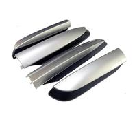 Car Roof Rack Cross Bars 4pcs ABS Roof Rack Rail End Protective Cover Shell For Toyota For RAV4 For XA40 2013 2014 2015 2016 2017 2018 Car Rails Rack