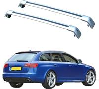 Car Roof Rack Cross Bars for Audi A6 Avant C6 2005-2010 Aluminum Anti-Rust Rooftop Luggage Spare Parts Rooftop Cargo Bag Luggage Carrier