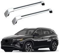 Car Roof Rack Cross Bars for Hyundai Tucson 2022 2023 Aluminum Anti-Rust Rooftop Luggage Spare Parts Rooftop Cargo Bag Luggage Carrier