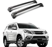 Car Roof Rack Cross Bars for Isuzu MU-X 2015-2018 Aluminum Anti-Rust Rooftop Luggage Spare Parts Rooftop Cargo Bag Luggage Carrier