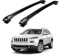 Car Roof Rack Cross Bars for Jeep Cherokee 2014 2015 2016 2017 2018, Dedicated Aluminium Crossbars Luggage Rack Rooftop Cargo, Roof Rack Cross Bars