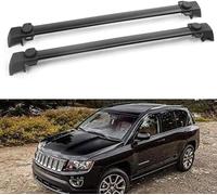 Car Roof Rack Cross Bars for Jeep Compass 2011-2016, Dedicated Aluminium Crossbars Luggage Rack Rooftop Cargo, Roof Rack Cross Bars