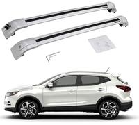 Car Roof Rack Cross Bars for Nissan Qashqai Rouge Sport 2017-2020, Dedicated Aluminium Crossbars Luggage Rack Rooftop Cargo, Roof Rack Cross Bars
