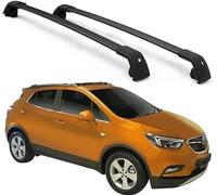 Car Roof Rack Cross Bars for Opel Vauxhall Mokka X SUV 2016-2022, Dedicated Aluminium Crossbars Luggage Rack Rooftop Cargo, Roof Rack Cross Bars