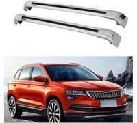 Car Roof Rack Cross Bars for Skoda Karoq SUV 2017-2022, Dedicated Aluminium Crossbars Luggage Rack Rooftop Cargo, Roof Rack Cross Bars