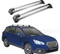 Car Roof Rack Cross Bars for Subaru Outback (BS) 2015-2021 Aluminum Anti-Rust Rooftop Luggage Spare Parts Rooftop Cargo Bag Luggage Carrier