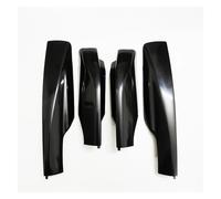 Car Roof Rack Cross Bars For Toyota For RAV4 For XА30 2006-2012 Black Silver Roof Shell Protective Cover Front Rear Blackoof Luggage Bar Rail End Car Rails Rack(Black)