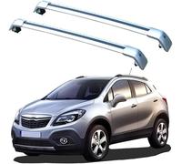 Car Roof Rack Cross Bars for Vauxhall Mokka 5dr Suv 2013-2016 Aluminum Anti-Rust Rooftop Luggage Spare Parts Rooftop Cargo Bag Luggage Carrier