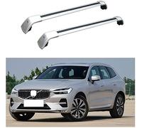 Car Roof Rack Cross Bars for Volvo XC60 2015-2022 Aluminum Anti-Rust Rooftop Luggage Spare Parts Rooftop Cargo Bag Luggage Carrier